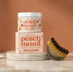 (2pcs) Radiant Hydrating Body Cream - Firming & Softening Peach Formula for Men & Women, Ideal Autumn-Winter Skin Moisturizer
