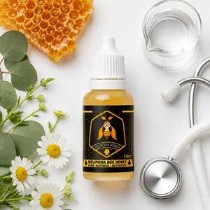 Melipona Honey, Stingless Bee Honey, Meliponini Honey, Miel Melipona, Original, Authentic, Natural, Sweet Flavor, 15ML