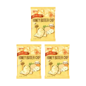 HAITAI 【Value Pack】Korean Honey Butter Potato Chips - 3-Bags* 2.11oz