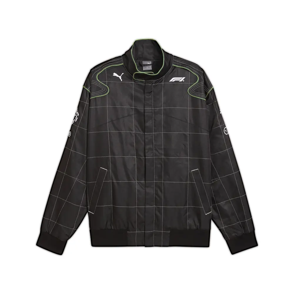 PUMA Mens F1 Racing Jacket Athletic Outerwear Casual - Black