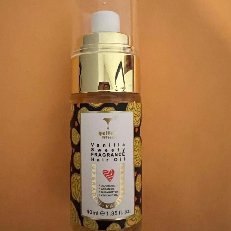 Fragrance Hair Oil with Jojoba, Argan, Shea Butter and Coconut Oil for Silky Finish and Brilliant Shine - Comfort, Hair Care