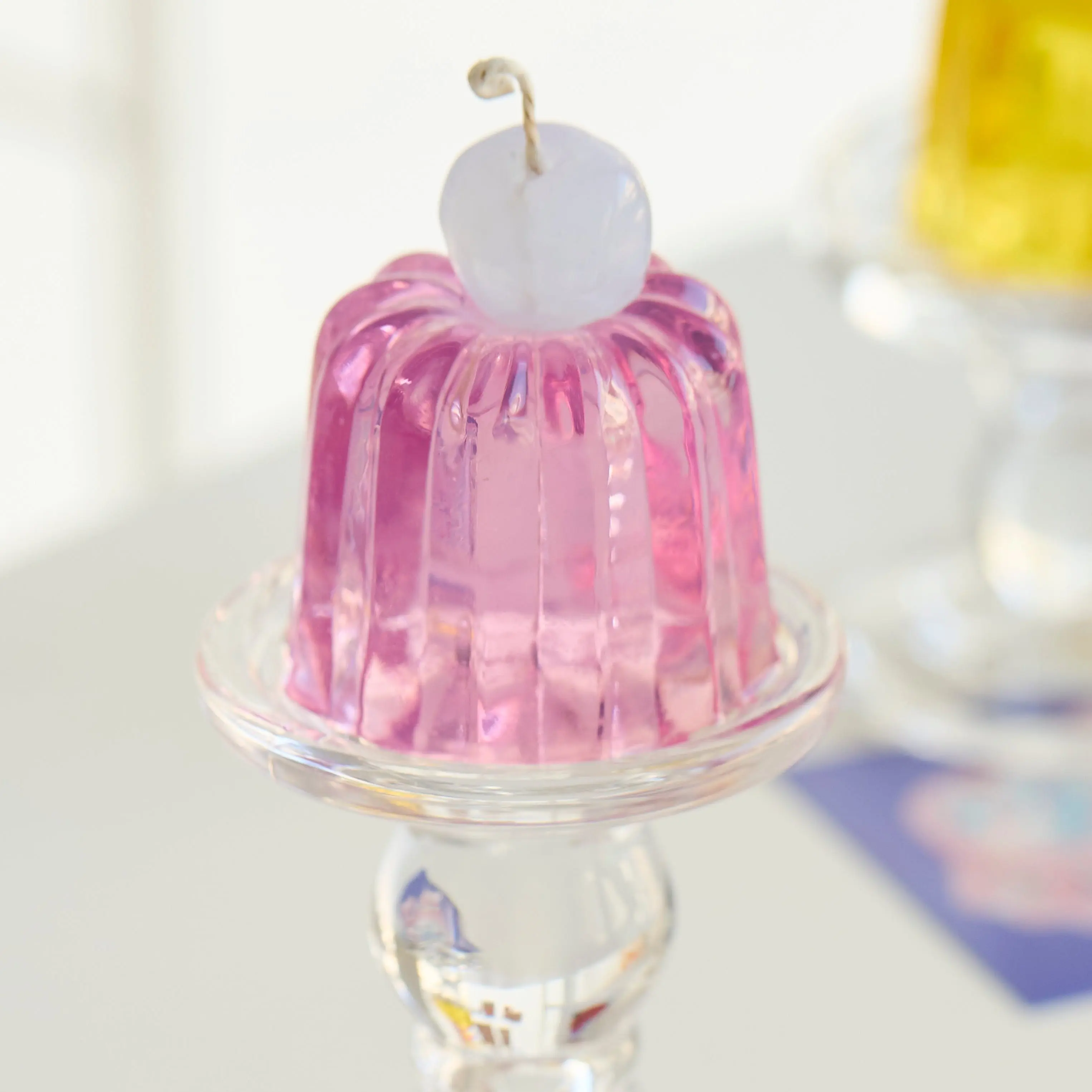 Jelly | Bashful Affection | Pink Candle | Home Decor | Decoration, Cozy Vibe | Sugar Pine Sent