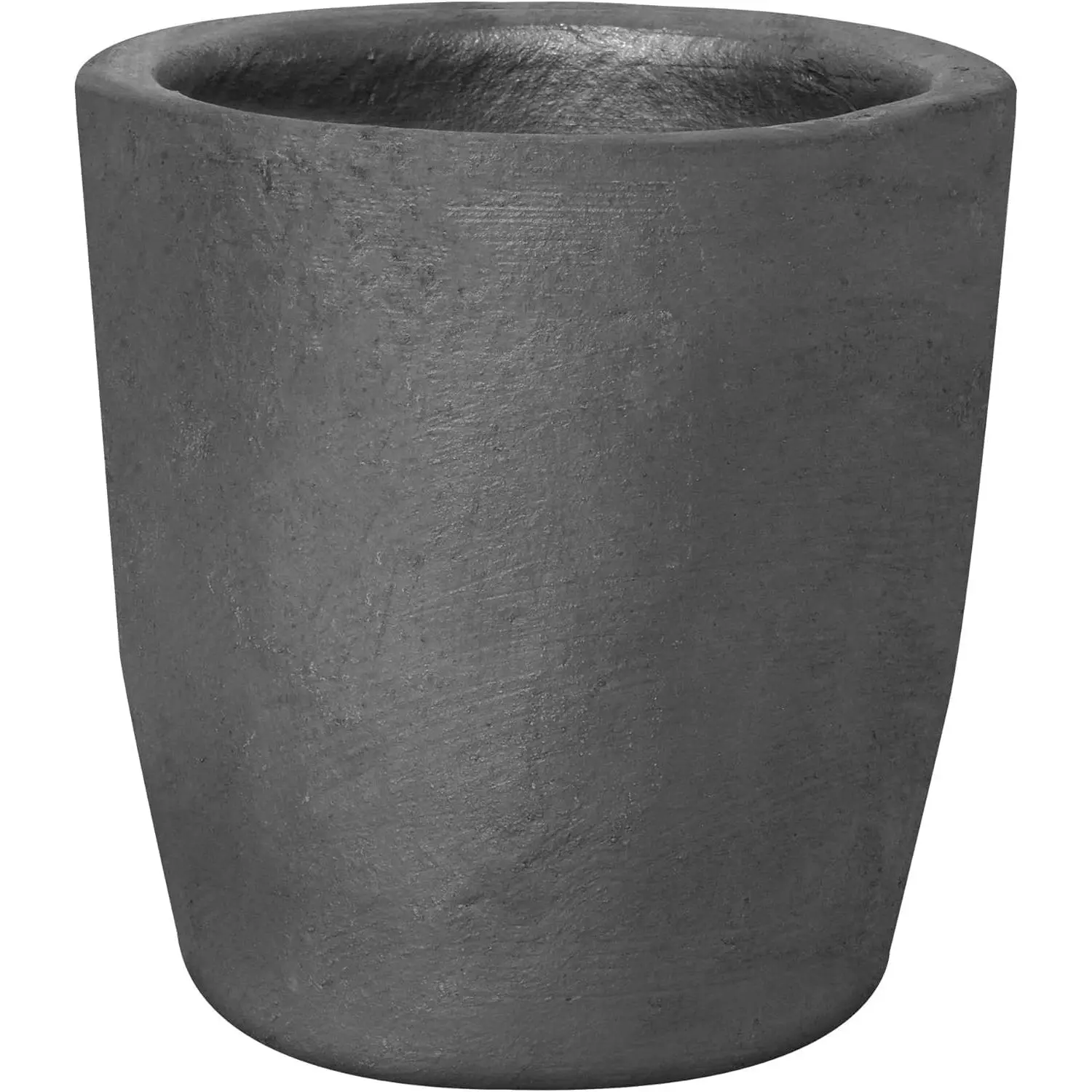 Premium #10-10KG Black Silicon Carbide Graphite Crucible Cup for Furnace, Torch Melting, Casting, Refining of Aluminum, Gold, Silver - Withstands 1800 ℃/3272℉, Withstand 1800 ℃/3272℉