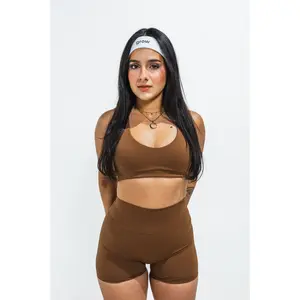 Elements Racerback Sports Bra | Butter-Soft Sculpt Fit Flattering Lightweight Medium Support Soft Stretch for Pilates Training & Everyday