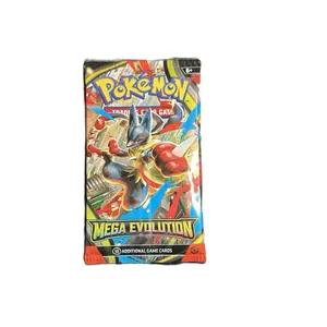 Mega Evolution - Pokémon Trading Card Game Pack Featuring Colorful Designs and Unspecified Content