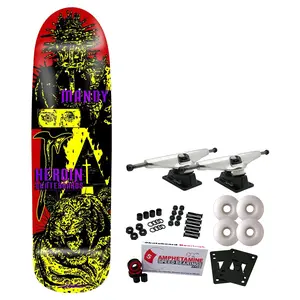 Heroin Skateboard Complete Mandy X Hirotten 9.4" x 32"