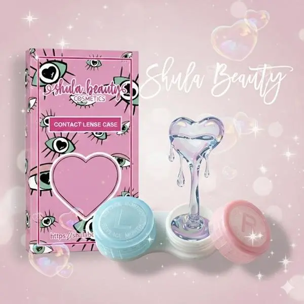 Compact Contact Lens Organizer Case, Beauty & Personal Care Eye Care Accessory