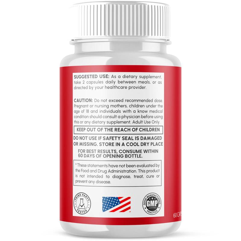 (1 Pack) Vital BP Advanced Blood Support Vitamin Formula VitalBP 60 Capsules