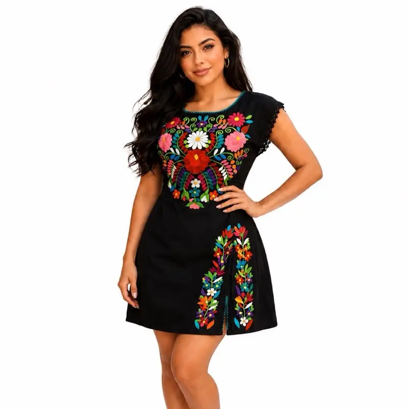 short mexican dress Julia Mini Dress