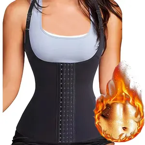 New styleWaist Trainer Vest Slimming Corset for Weight Loss Body Shaper Sauna Suit Compression Shirt Belly Girdle Tops Shapewear Strap