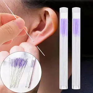 120pcs Earwax Cleaning Floss, Earwax Remover, Earwax Removal Tool, Non-Invasive Plastic Ear Care for Men & Women, Helps Prevent Ear Blockages, Hygienic for Daily Use