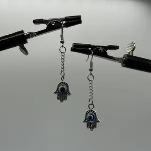 Hamsa Earrings