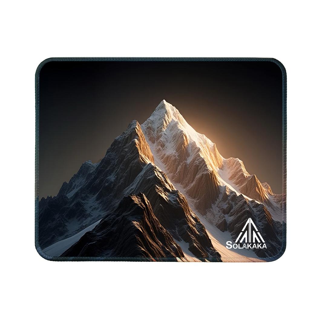 Solakaka Magic Mouse Pad, Office Computer Accessory, High-Precision Desktop Decorative Protective Pad, Rubber Non-Slip and Durable, Sunlight on Golden Mountains, Decorative. Solakaka Magic Mouse Pad, Office Computer Accessory, High-Precision Desktop Decorative Protective Pad, Rubber Non-Slip and Durable, Sunlight on Golden Mountains, Decorative.
