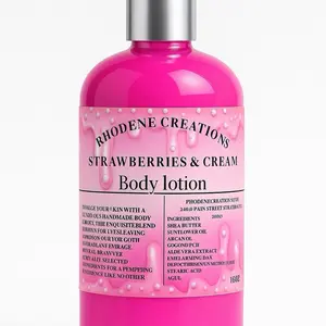 Strawberries and Cream Scented Body Lotion for Daily Moisturizing