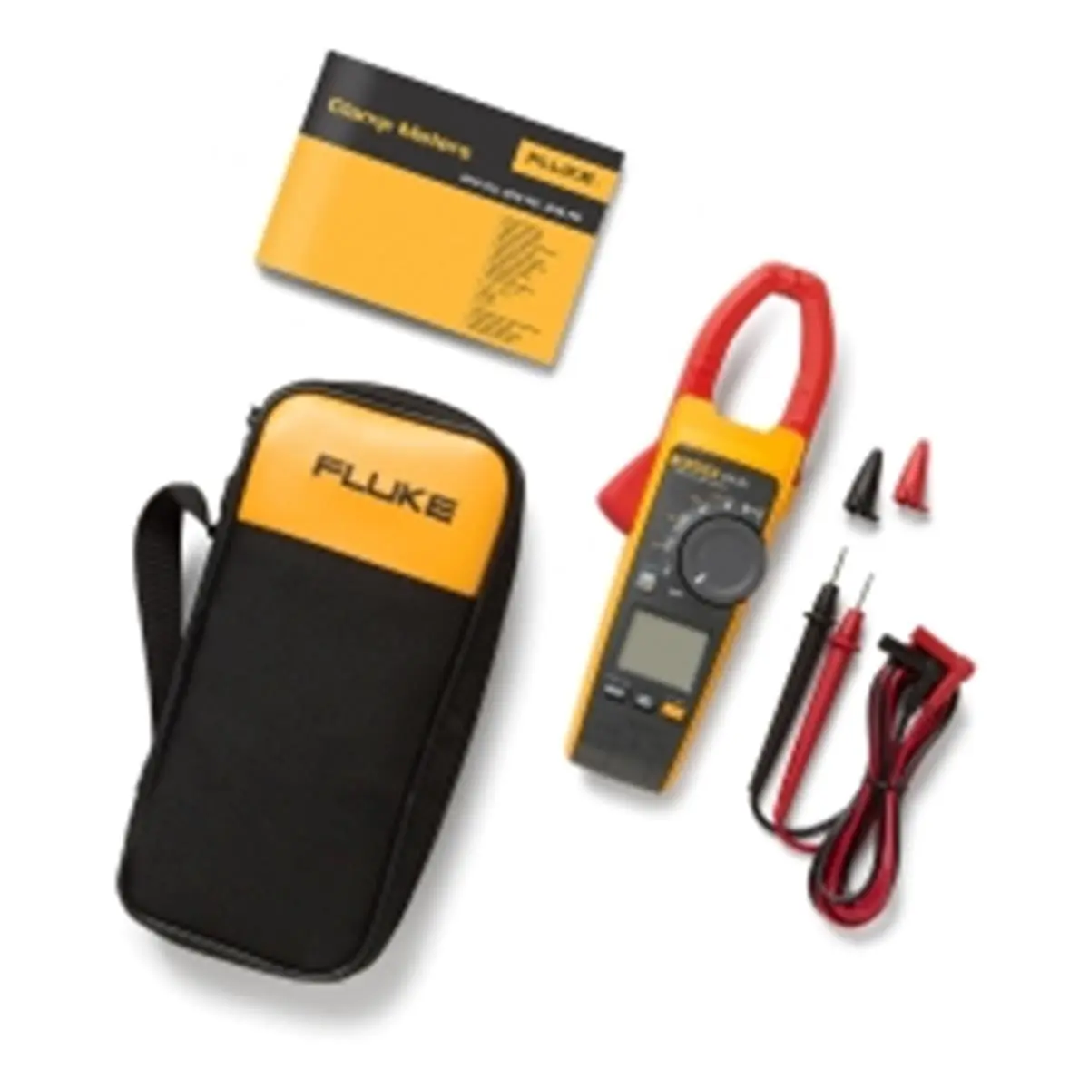 Fluke 375-FC 600A TRMS AC & DC Clamp Electrical Measuring Instrument, 2 lbs, Digital Display, Integrated VFD Low Pass Filter, Proprietary Inrush Measurement Technology for Home Needs