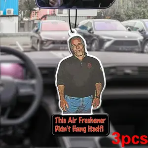 Hilton Scented Car Air Freshener, Car Interior Diffusers, Long-Lasting Aromatherapy Paper Pendant, Stress Relief Fragrance Accessory for Rearview Mirror & Vent