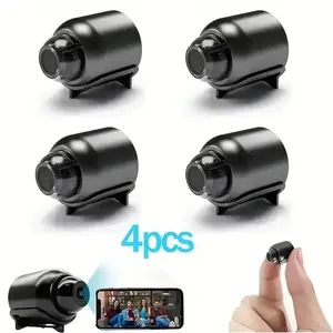 1pcs Wireless Surveillance Camera X5 Night Vision 2.4GHz/5GHz WiFi Wireless Smart Security Camera - High Definition, 360 ?? Rotation, Black, Ideal for Home And Office Surveillance, Office Wireless Surveillance Camera | Modern Ca