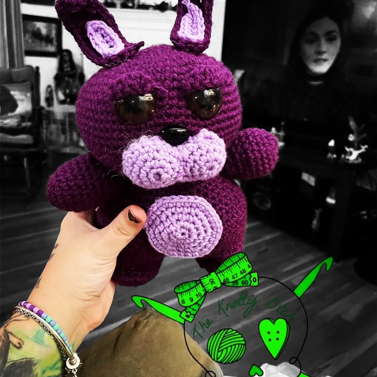 Fnaf Bonnie amigurumi plush