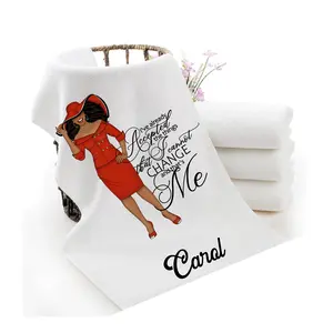 Personalized Towels with Custom Name and Bible verse | Monogram Towels with Scripture Verse