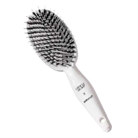 HAIRtamin Miracle Brush | Viral Boar Bristle Detangling Hair Brush for Smooth & Shiny Hair