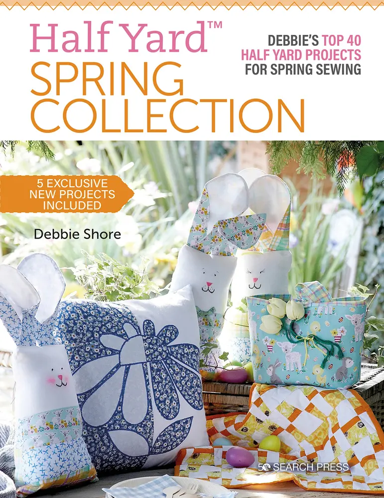 USED-Half Yard(tm) Spring Collection: Debbies Top 40 Half Yard Projects for Spring Sewing by Shore, Debbie (Paperback)