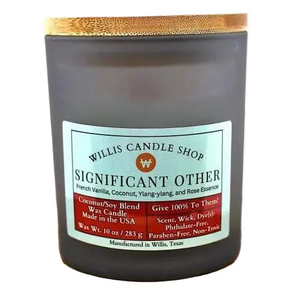 Significant Other Scented Candle - 14.5oz Gray Frosted