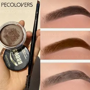 3D Eyebrow Styling Cream Waterproof Quick-drying Makeup Eyebrow Sculpt Soap Natural Wild Brow Pomade Setting Gel Wax Brow Balm