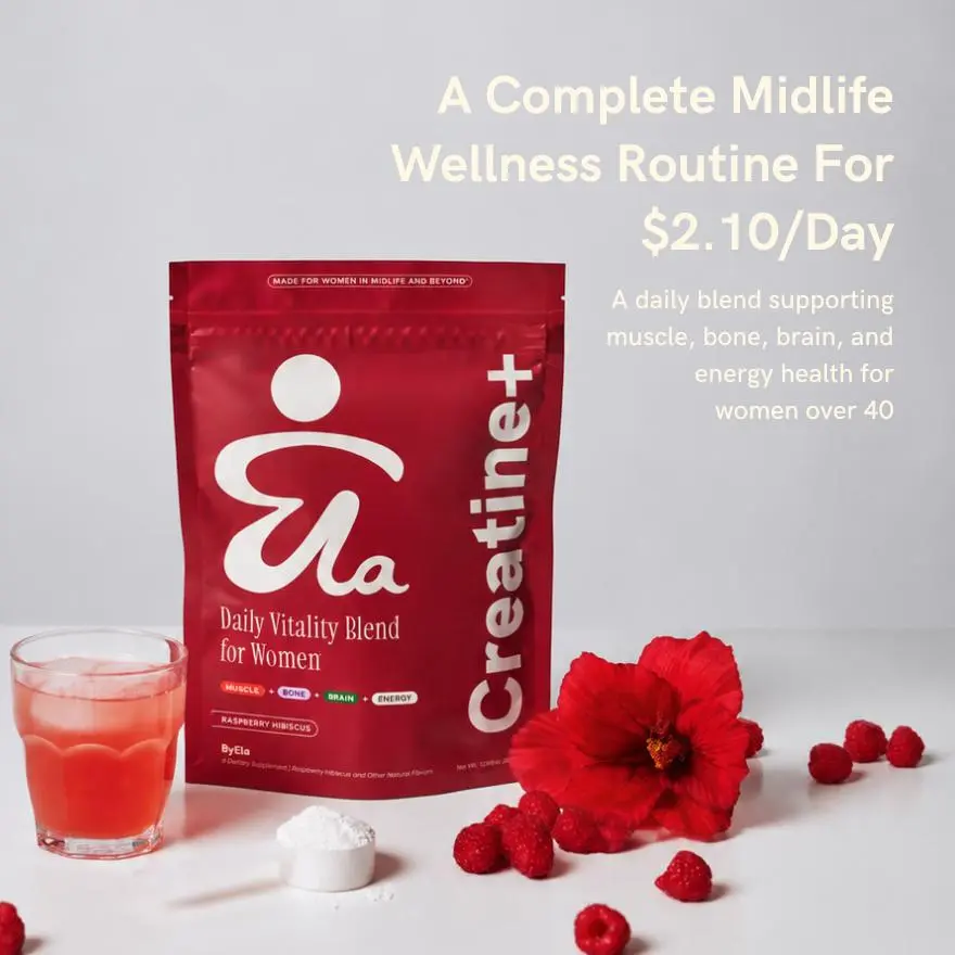 Vitality Blend Creatine for Women's Daily Health Supplement, Vitamin-Infused Amino Acid Powder,  for Fitness,  Dietary,  Muscle growth