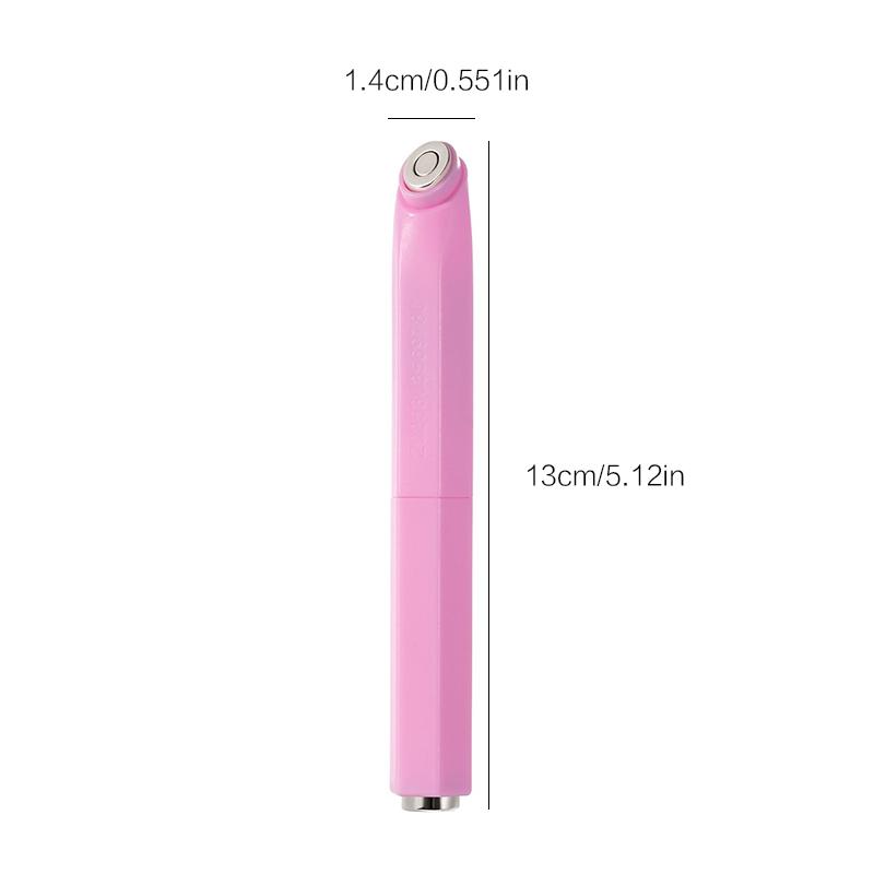 New Three-in-One Multi-Functional Cat's Eye Nail Art Tool, Green/Pink Ring Cat's Eye Magnet, Detachable Multi-Functional Rocket Box, Durable Plastic, Ergonomic Handle, Essential for Nail Art Design