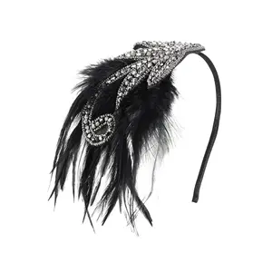 1920s Flapper Headband Accessories Roaring 20s  Hair Band   Party Accessories ()