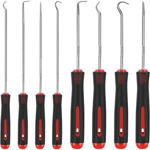 8 count Automotive Tool, Pick Set, Precision Oil Seal Pick Tool, Mechanical Device Pick for Lock Pick Set, Lock , Pick to Remove Hoses and Gaskets, Pick, Seal Puller