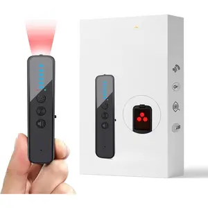 All-In-One Hidden Camera and GPS Detector - AI-Powered Anti-Spy Device, GPS Tracker & Bug Detector, Portable RF Signal Scanner for Hotels, Travel, Home & Office (Black)