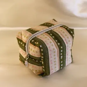 Floral Makeup Bag