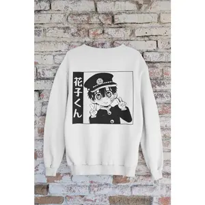 Unisex hanako kun Sweatshirt, toilet bound Sweatshirt, hanako Sweatshirt, kawaii Sweatshirt, jibaku shounen Sweatshirt.