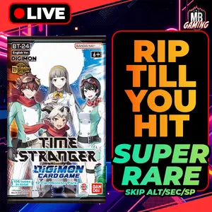 Digimon: Time Stranger - Rip Till You Hit Super Rare [BT-24]