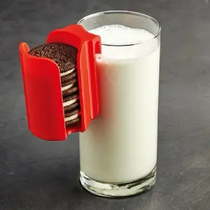 Convenient Cup Cookie Rack, Easy Grip Snack Storage Holder, Small Cup Side Snack Organizer, Cookie Container Stand