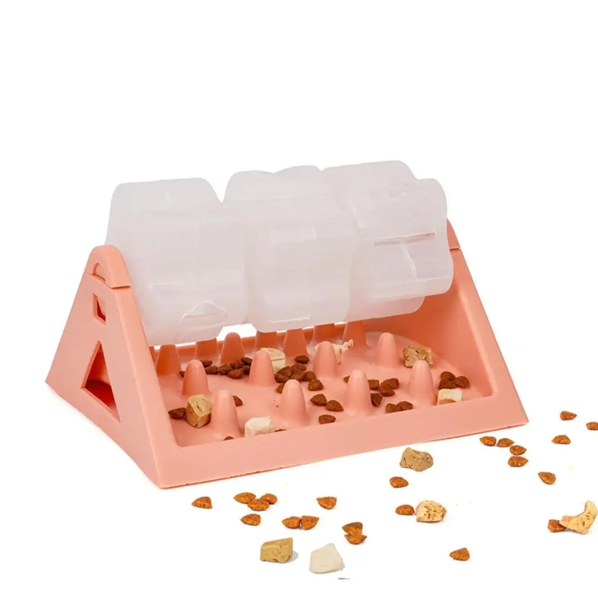 New Pet Leakage Toy Dog Cat Roller Leakage Slow Food Bowl Hidden Food Training Toy Slow Food Bowl Pet Supplies Chihuahua Tray Slow Feeder