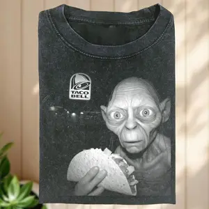 Goblin & Taco Ring T-Shirt, Sweatshirt, Hoodie, Movie Meme Tee, Precious Taco, Movie Shirt, Golum Foodie, Gift for Movie Fans V2G