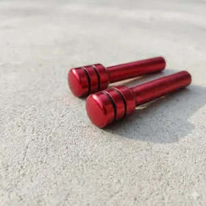 Heavy-Duty Truck Door Lock Knob Cover Upgrade Kit - Universal Aluminum Lock Cap with Anti-Slip Grip, Easy Installation, Rust-Proof Protection for Front & Rear Vehicle Door Handles Parts