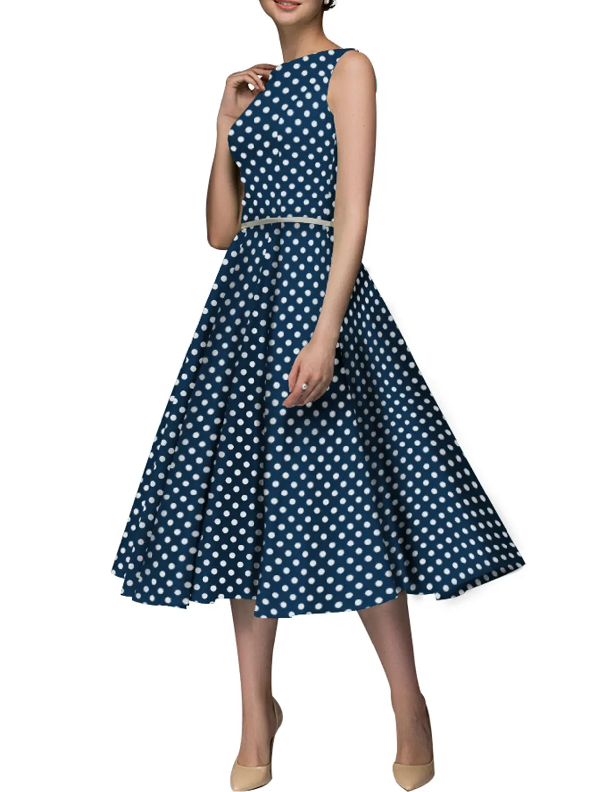 Simple Flavor Women's Vintage Dress Sleeveless O-Neck Party Cocktail Dress - TikTok Shop Simple Flavor Women's Vintage Dress Sleeveless O-Neck Party Cocktail Dress - TikTok Shop