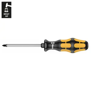 Wera 05017015001 Kraftform Plus 917 SPH Phillips Screwdriver, PH 3 Head, 6" Blade Length