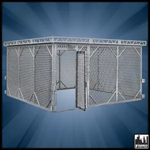 Steel Cage Playset for Figures Toy Company Wrestling Rings