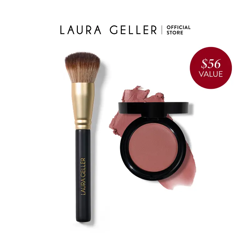 Laura Geller The Wonder Balm Starter Kit 2 PC Weightless Hydrating Beauty Balm & Wonder Balm Brush for Face Universal Shades Laura Geller The Wonder Balm Starter Kit 2 PC Weightless Hydrating Beauty Balm & Wonder Balm Brush for Face Universal Shades