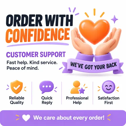 3-Day After-Sales Warranty Card for Computers & Office Equipment, Office Stationery & Supplies, with Friendly Service and Easy Assistance