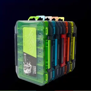 2pcs Fishing Tackle Box Large Capacity Fishing Accessories Tool Storage Box Fish Hook Lure Fake Bait Boxes Carp Fishing Goods For Small Business Owners/shops/retailers