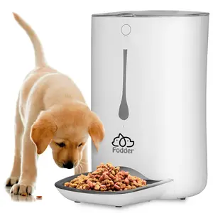 Serenelife SLAPF30 - Smart Automatic Cat & Dog Food Dispenser - Digital Pet Feeder with Voice Message Playback Sound Around
