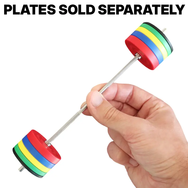 The Mini Barbell - Stainless Steel Scale Model Barbell - PR Tracker