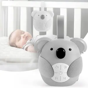Portable Noise Sound Machine for Babies & Toddlers, 3-Timer Settings, 5 Soothing Sounds, Essential for Crib, Perfect Baby Registry Gift