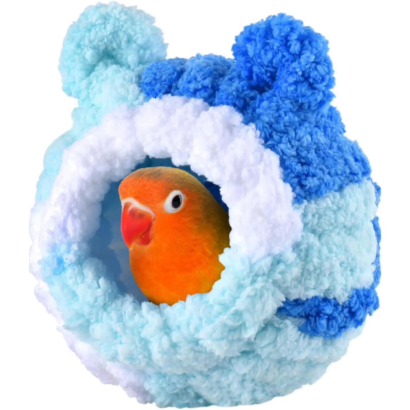 Cone-tailed parrot nest, bird breeding nest, budgerigar house, lovebird nest, suitable for cone-tailed parrots, lovebirds, canaries, finches, hamsters, and other small pets