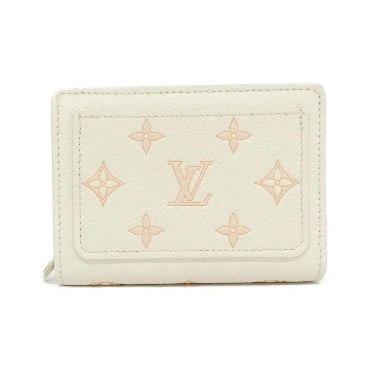 Pre-owned Louis Vuitton Calfskin Small Leather Goods Monogram Empreinte Wallet